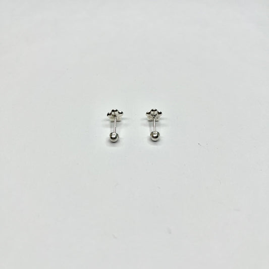 Sterling Silver Flower Stud Earrings