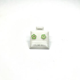 Sterling Silver Flower Stud Earrings