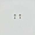 Sterling Silver Flower Stud Earrings