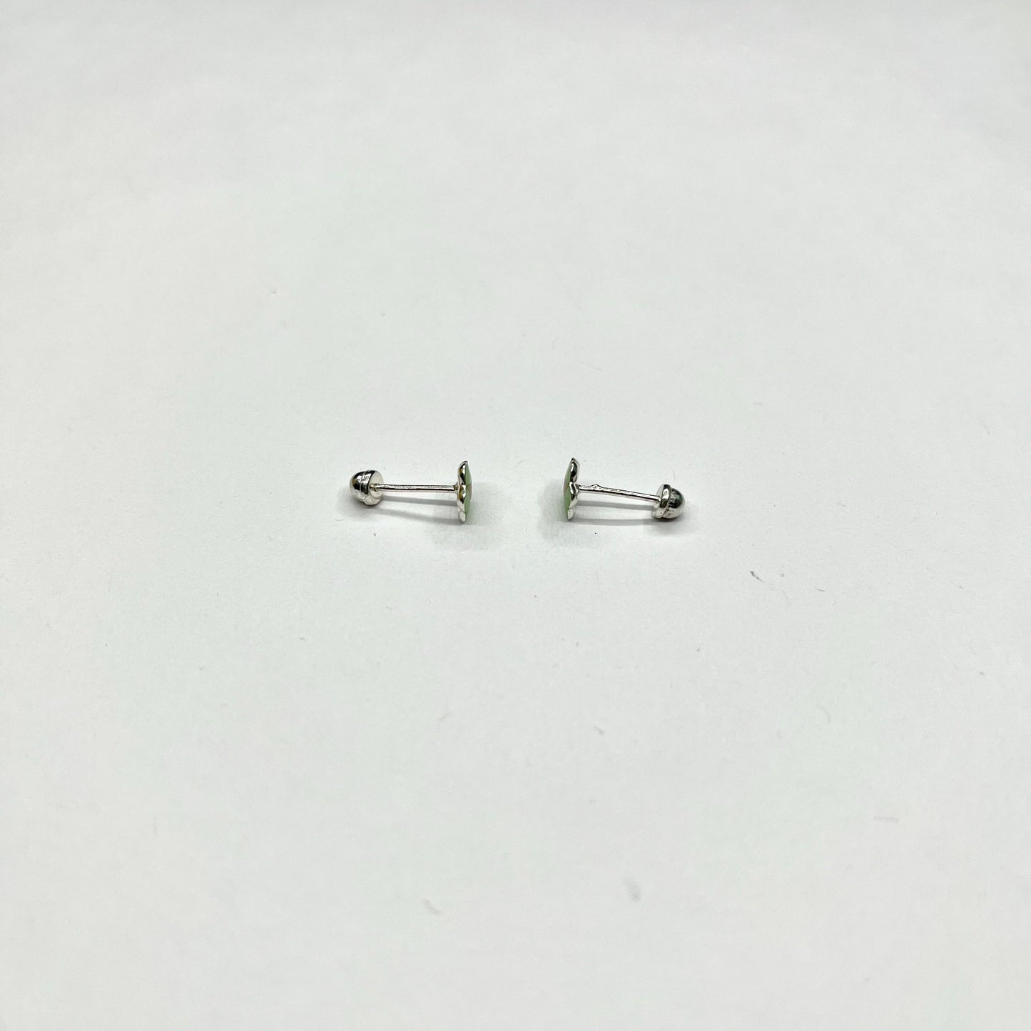 Sterling Silver Flower Stud Earrings